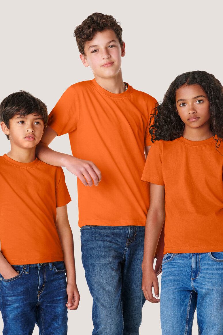 HAKRO Kinder T-Shirt Classic - Orange - 5