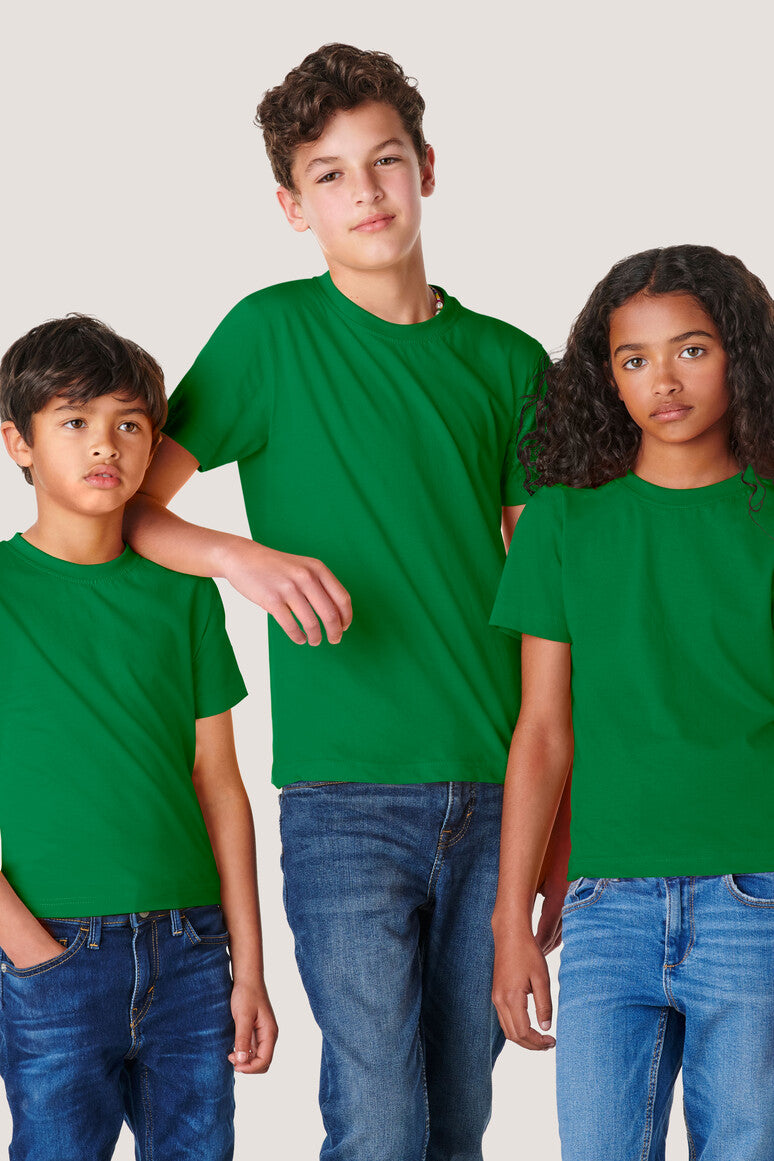 HAKRO Kinder T-Shirt Classic - Kellygrün - 5