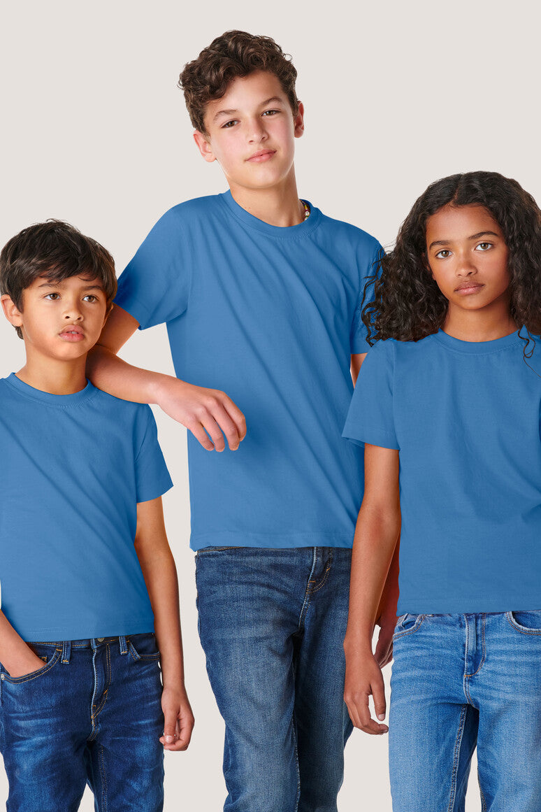 HAKRO Kinder T-Shirt Classic - Malibublau - 5