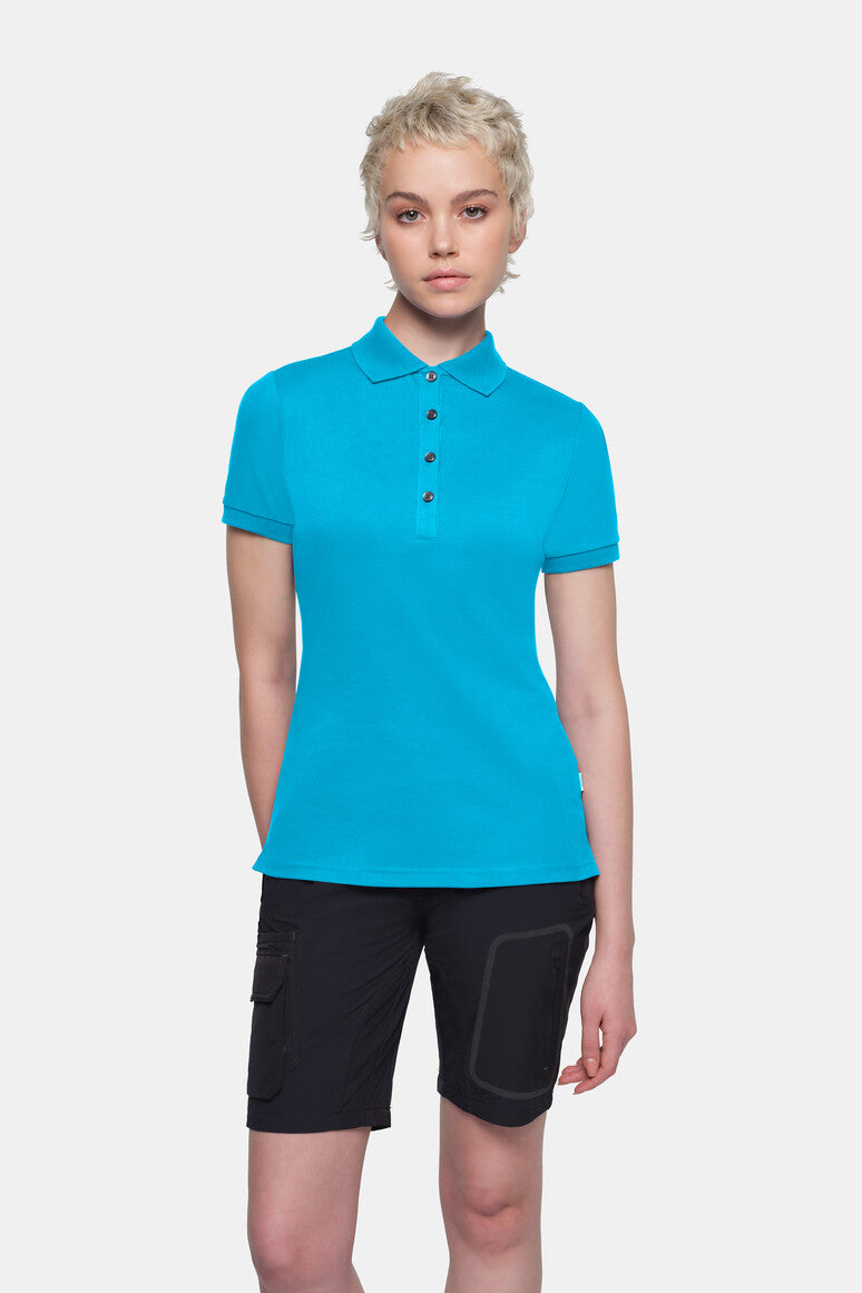 HAKRO COTTON TEC® Damen Poloshirt - Smaragd - 5