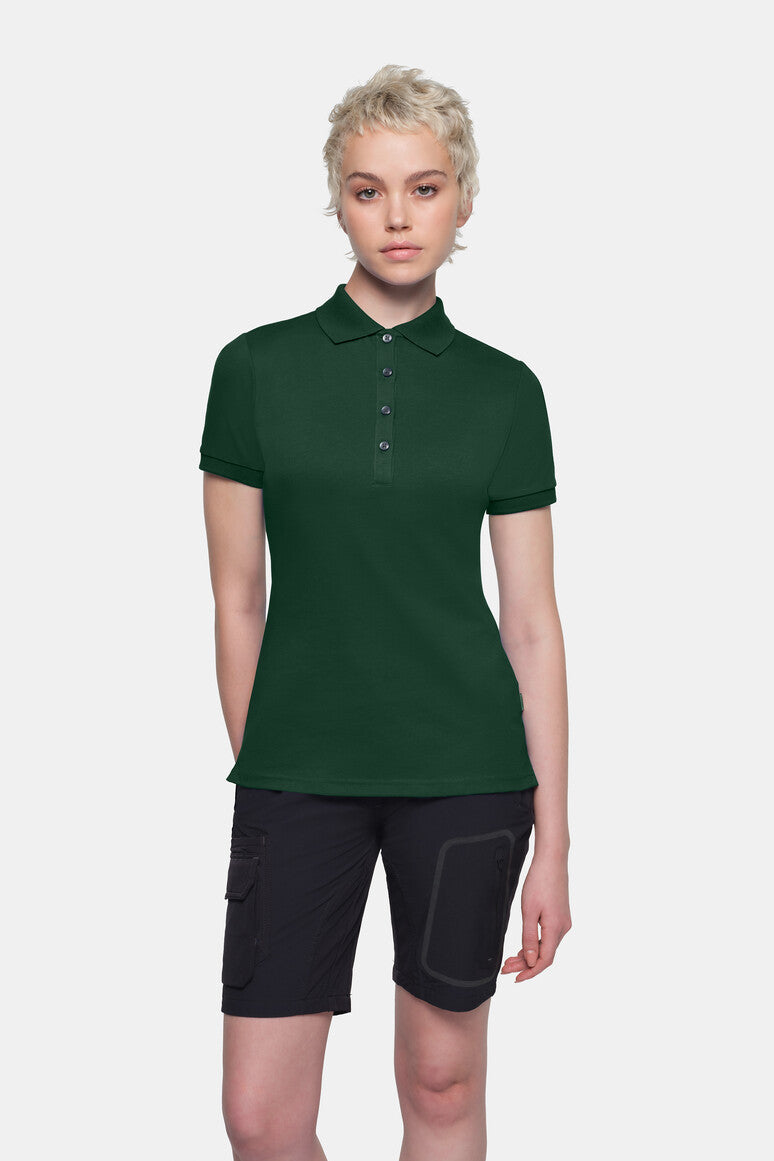 HAKRO COTTON TEC® Damen Poloshirt - Tanne - 5