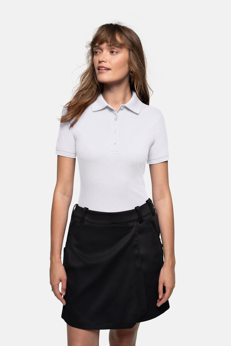 HAKRO Damen Poloshirt MIKRALINAR® - Weiß - 5