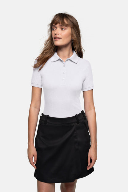 HAKRO Damen Poloshirt MIKRALINAR® - Weiß - 5