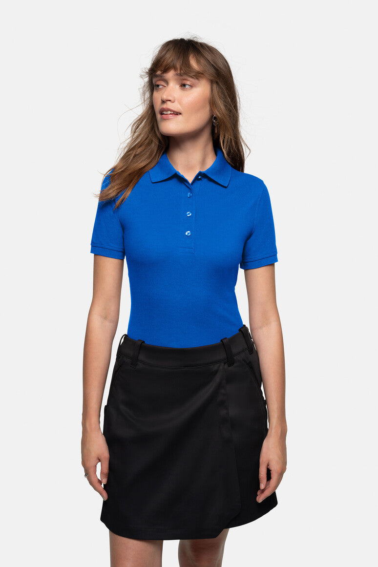 HAKRO Damen Poloshirt MIKRALINAR® - Royalblau - 5