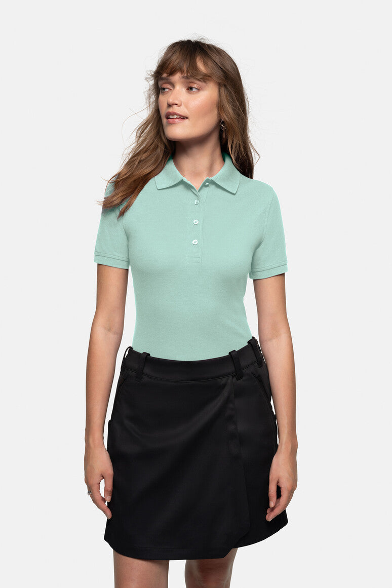 HAKRO Damen Poloshirt MIKRALINAR® - Eisgrün - 5
