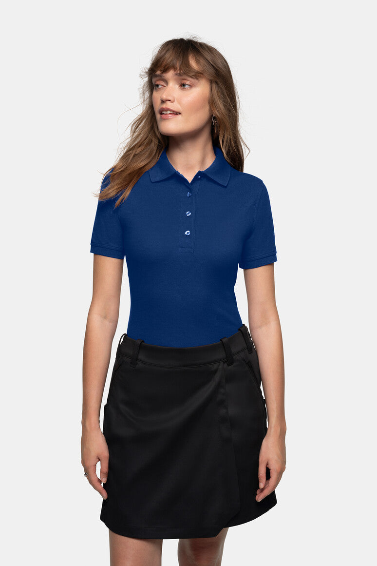 HAKRO Damen Poloshirt MIKRALINAR® - Ultramarinblau - 5