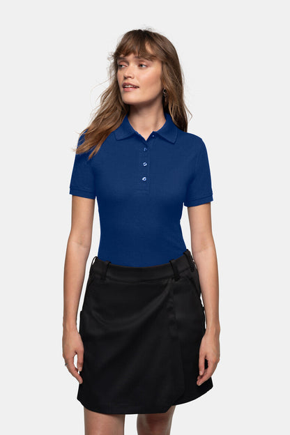 HAKRO Damen Poloshirt MIKRALINAR® - Ultramarinblau - 5