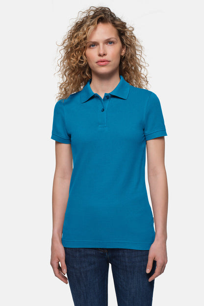 HAKRO Damen Poloshirt Top - Petrol - 5