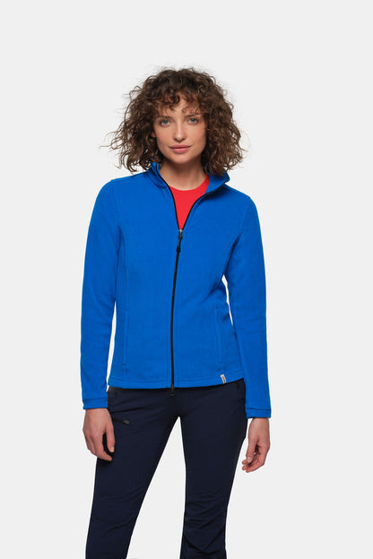 HAKRO Damen Fleecejacke ECO - Royalblau - 5