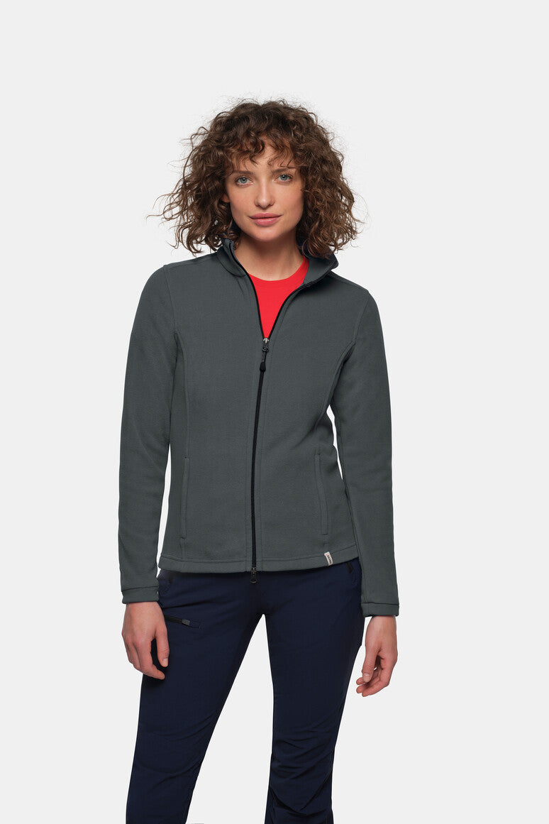HAKRO Damen Fleecejacke ECO - Anthrazit - 5