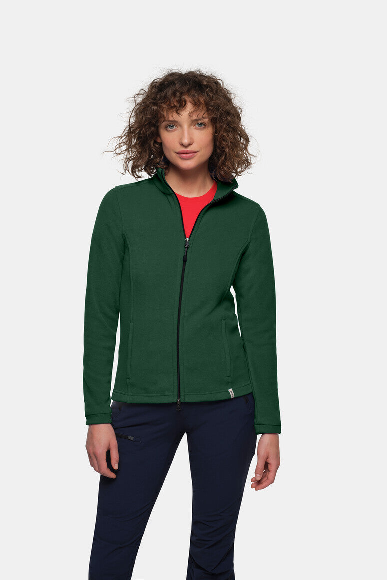 HAKRO Damen Fleecejacke ECO - Tanne - 5