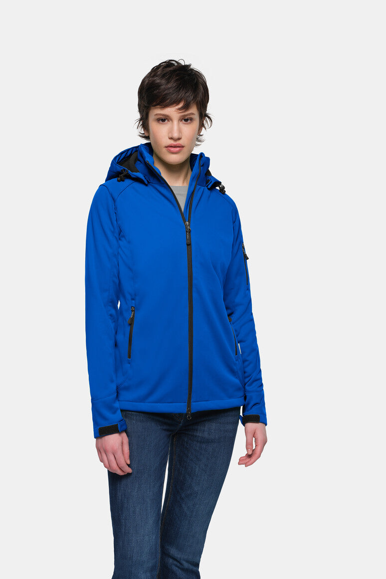 HAKRO Damen Softshelljacke - Royalblau - 5