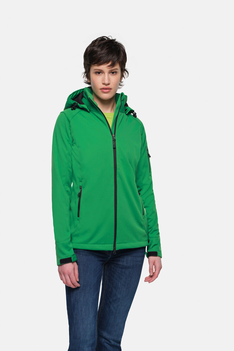 HAKRO Damen Softshelljacke - Kellygrün - 5