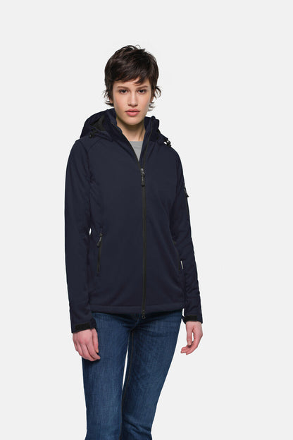 HAKRO Damen Softshelljacke - Tinte - 5