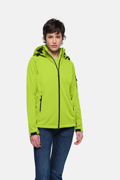 HAKRO Damen Softshelljacke - Kiwi - 5