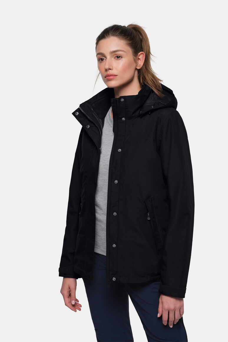 HAKRO Damen 3-in-1 Activejacke - Schwarz - 5