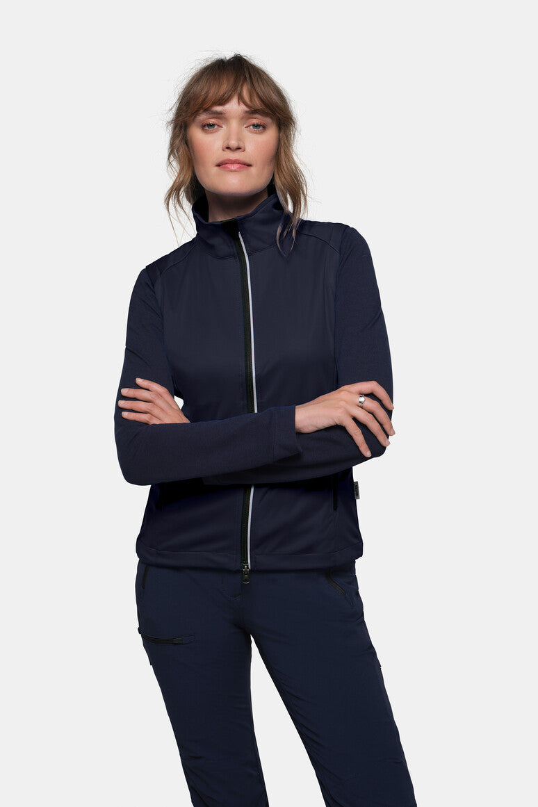 HAKRO Damen Light-Softshellweste - Tinte - 5