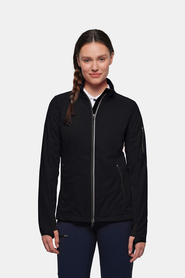 HAKRO Damen Light-Softshelljacke - Schwarz - 5