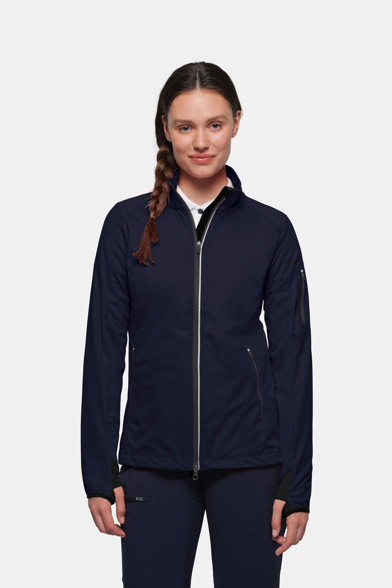 HAKRO Damen Light-Softshelljacke - Tinte - 5