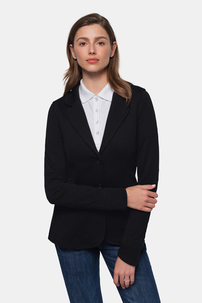 HAKRO Damen Sweatblazer Premium - Schwarz - 5
