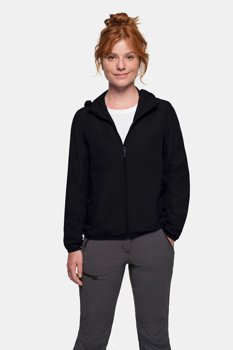 HAKRO Damen Ultralight-Jacke - Schwarz - 5