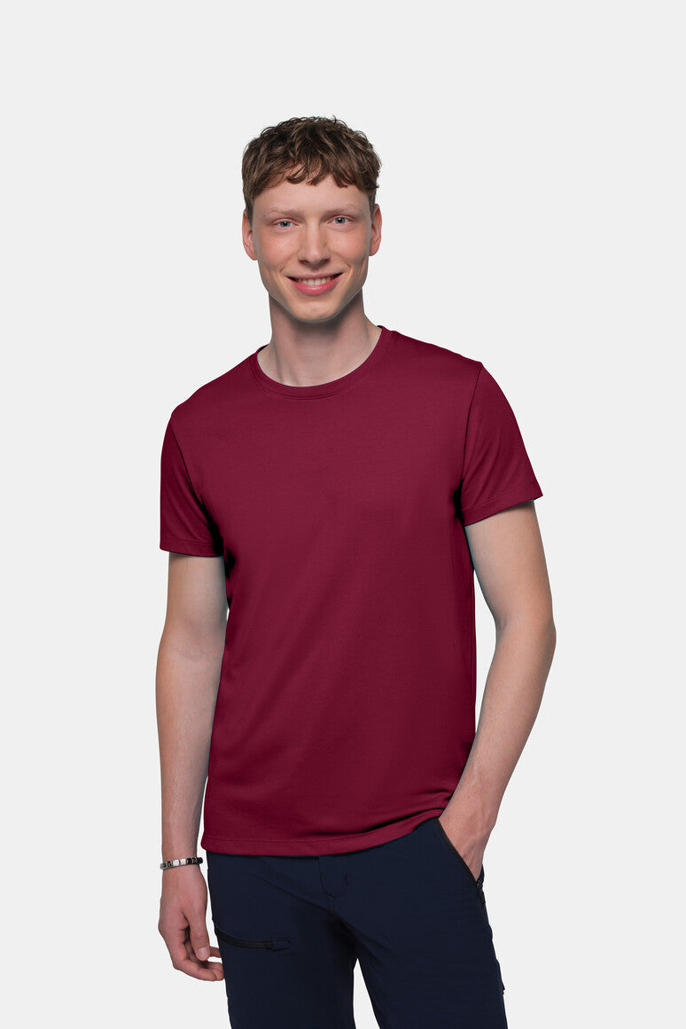 HAKRO COTTON TEC® T-Shirt - Weinrot - 5