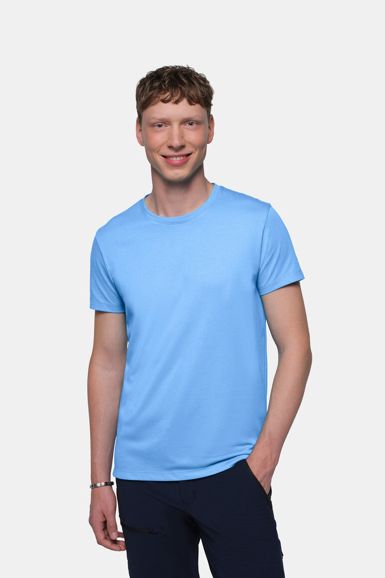 HAKRO COTTON TEC® T-Shirt - Malibublau - 5