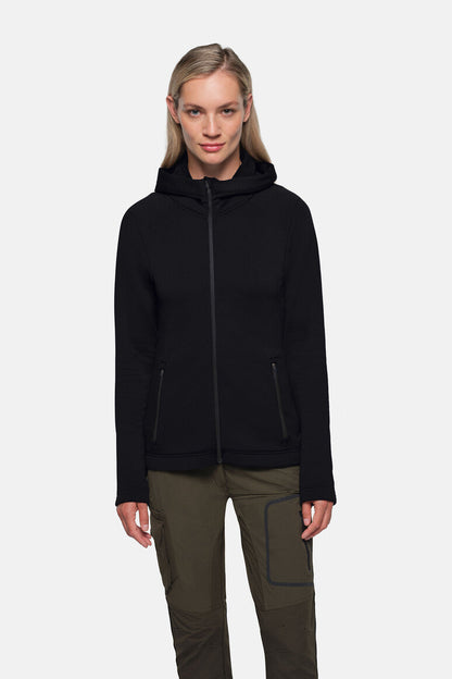 HAKRO Damen Kapuzen-Tecjacke ECO - Schwarz - 5