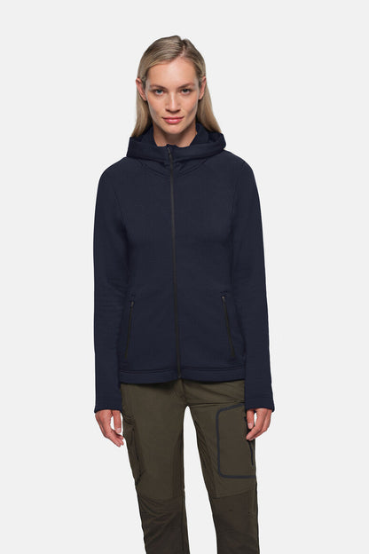 HAKRO Damen Kapuzen-Tecjacke ECO - Tinte - 5