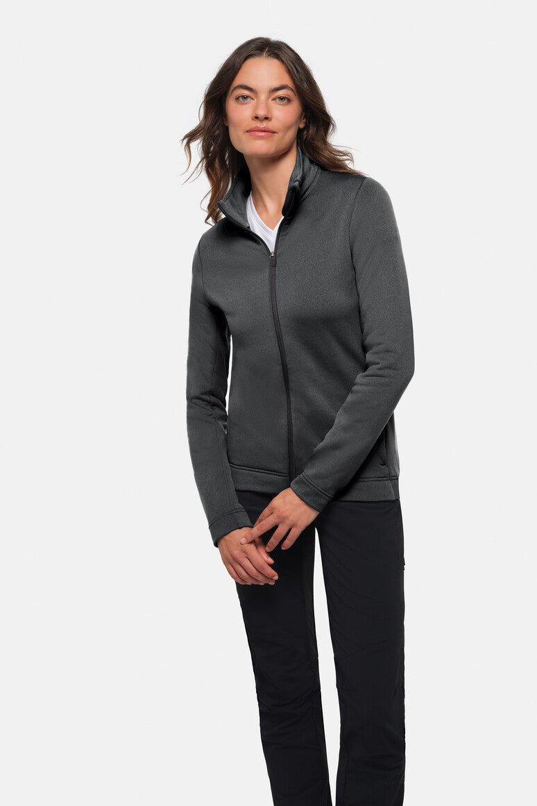 HAKRO Damen Tecjacke ECO - Karbongrau - 5