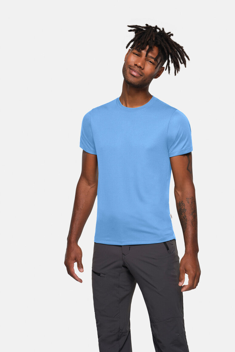 HAKRO T-Shirt COOLMAX® - Malibublau - 5