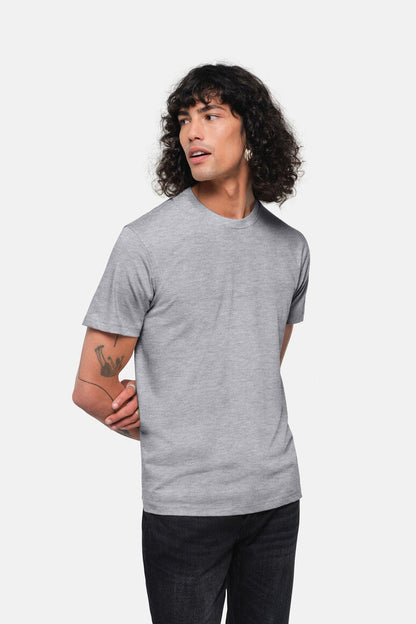 HAKRO T-Shirt Heavy - Grau meliert - 5