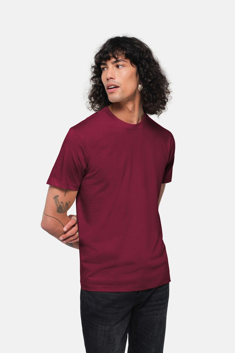 HAKRO T-Shirt Heavy - Weinrot - 5