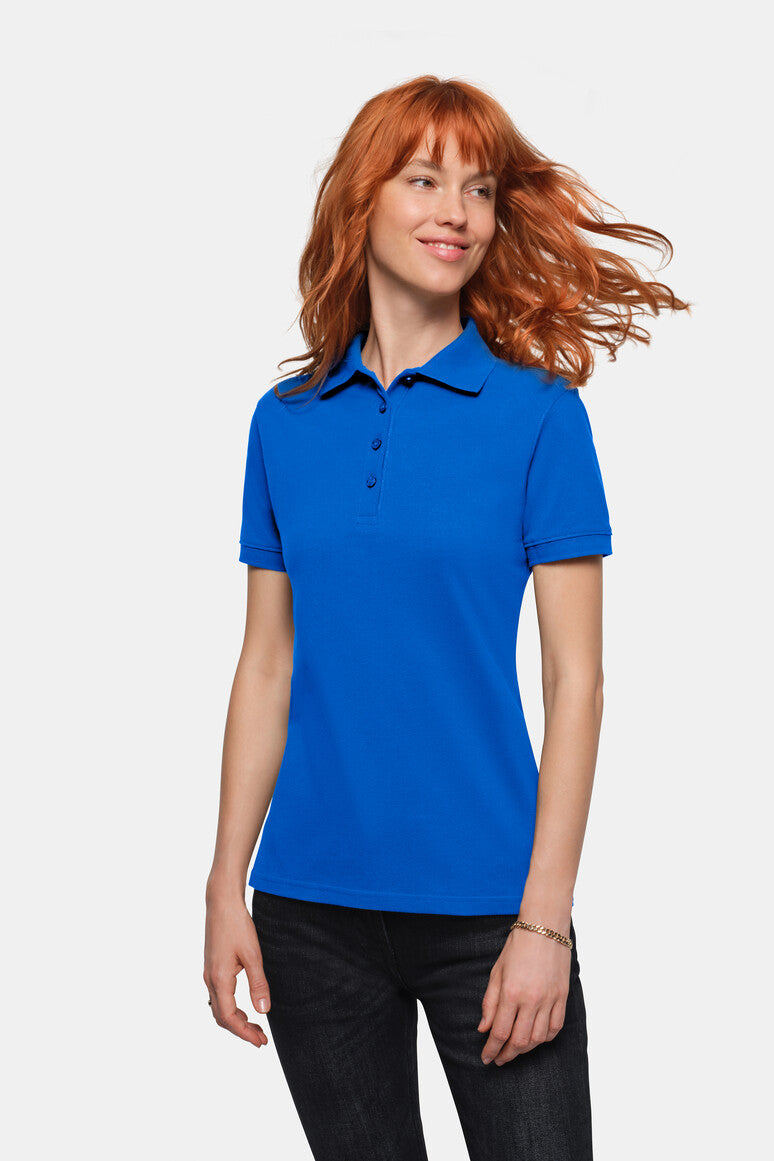 HAKRO Damen Poloshirt Bio-Baumwolle - Royalblau - 5