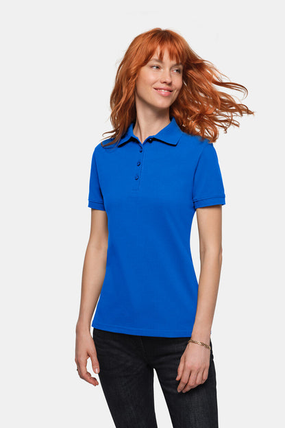 HAKRO Damen Poloshirt Bio-Baumwolle - Royalblau - 5