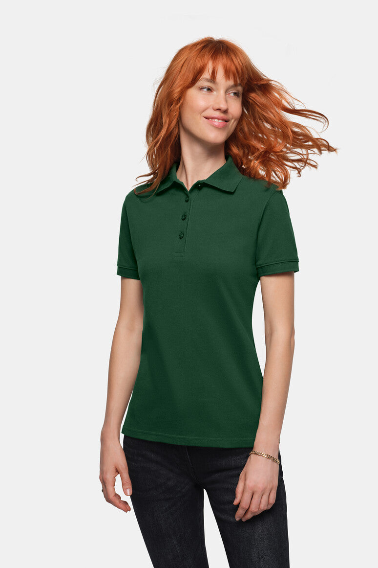 HAKRO Damen Poloshirt Bio-Baumwolle - Tanne - 5