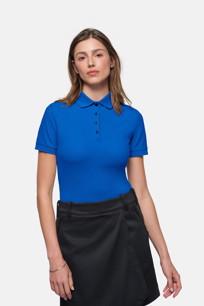 HAKRO Damen Poloshirt MIKRALINAR® ECO - Royalblau - 5