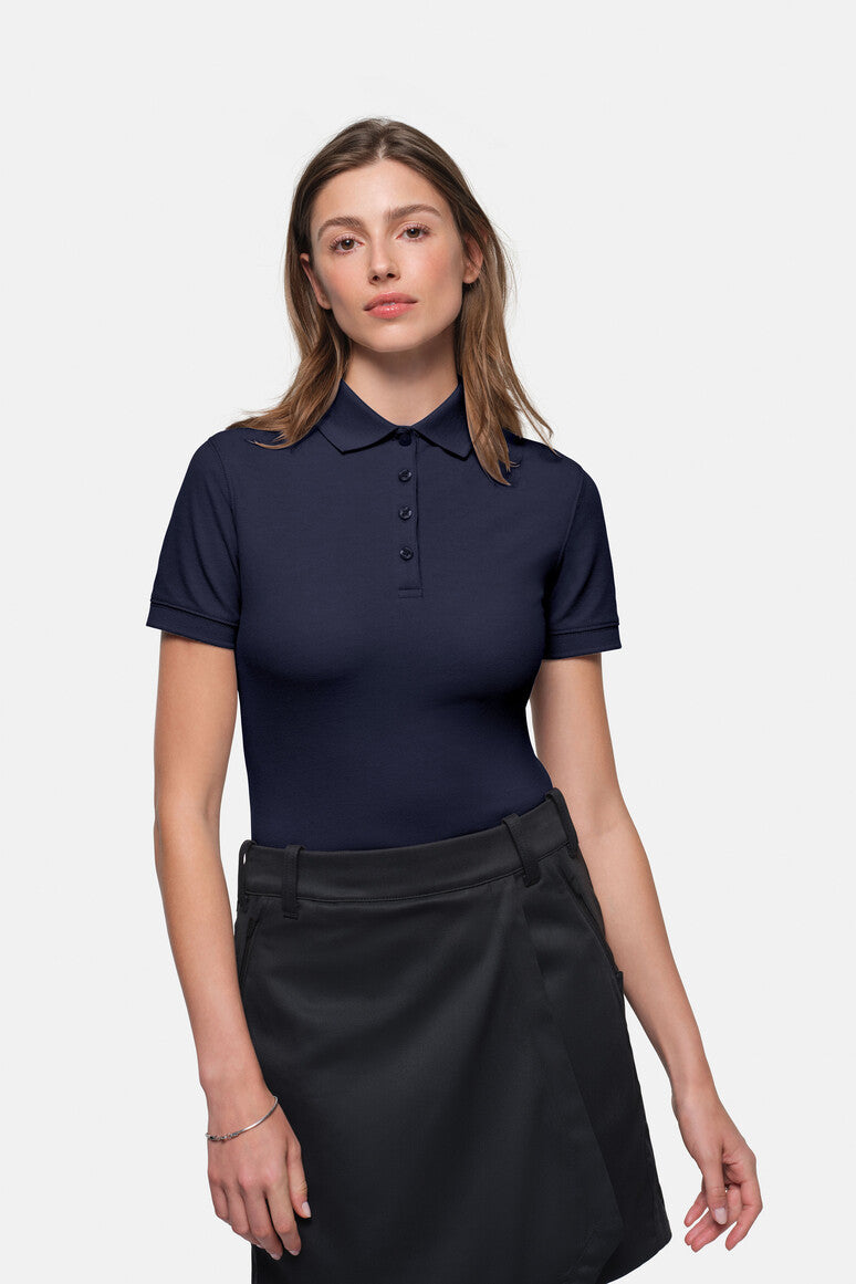HAKRO Damen Poloshirt MIKRALINAR® ECO - Tinte - 5