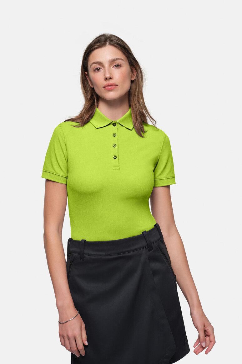HAKRO Damen Poloshirt MIKRALINAR® ECO - Kiwi - 5