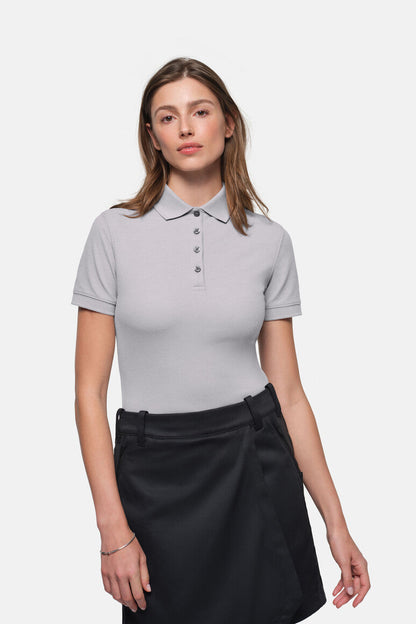 HAKRO Damen Poloshirt MIKRALINAR® ECO - Titan - 5