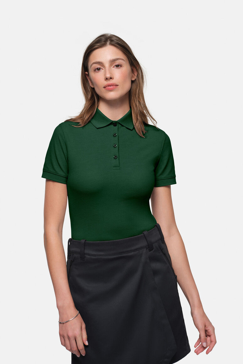 HAKRO Damen Poloshirt MIKRALINAR® ECO - Tanne - 5