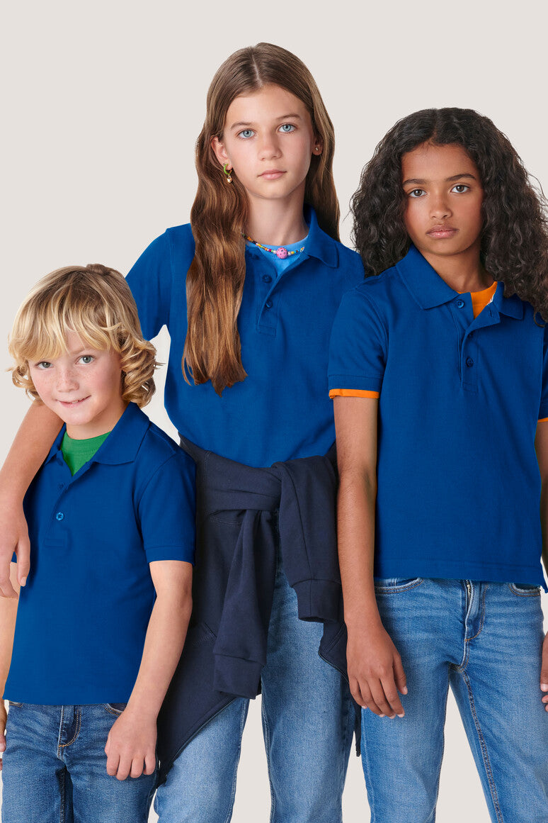 HAKRO Kinder Poloshirt Classic - Royalblau - 5