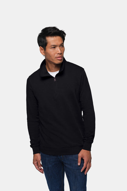 HAKRO Zip-Sweatshirt Premium - Schwarz - 5