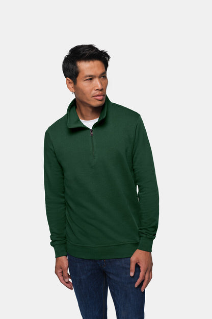 HAKRO Zip-Sweatshirt Premium - Tanne - 5