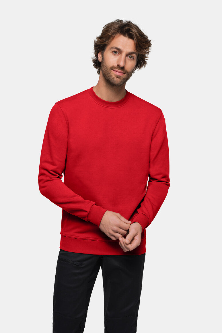 HAKRO Sweatshirt MIKRALINAR® - Rot - 5