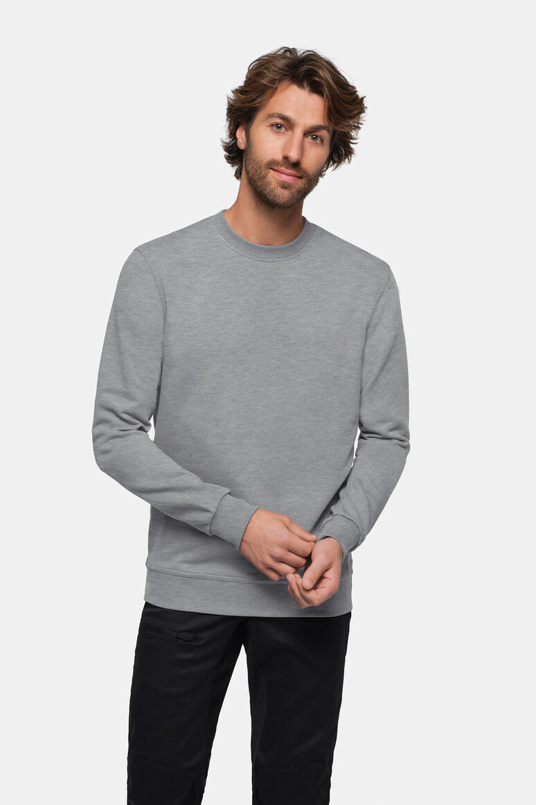 HAKRO Sweatshirt MIKRALINAR® - Grau meliert - 5