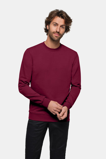 HAKRO Sweatshirt MIKRALINAR® - Weinrot - 5