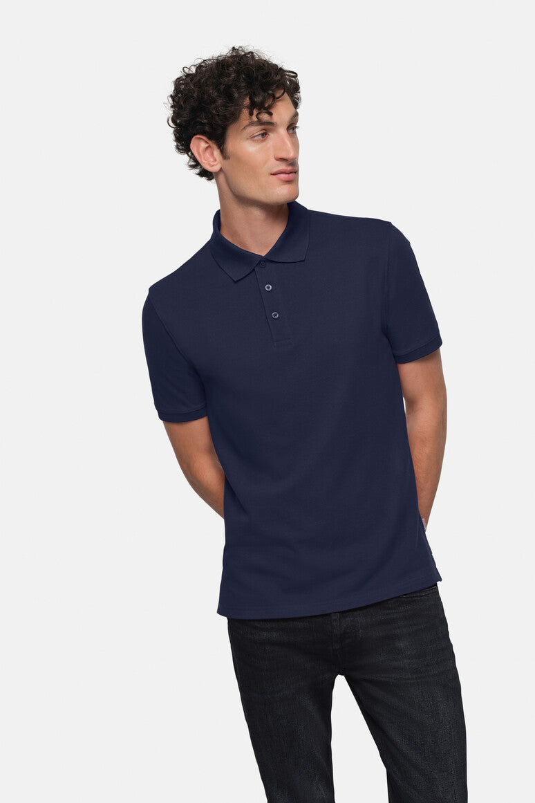 HAKRO Poloshirt Bio-Baumwolle - Tinte - 5