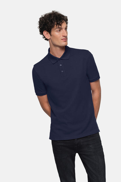 HAKRO Poloshirt Bio-Baumwolle - Tinte - 5
