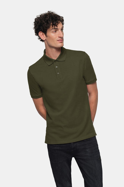 HAKRO Poloshirt Bio-Baumwolle - Olive - 5